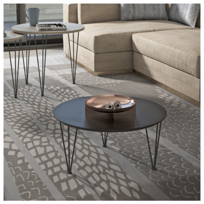 TAVOLINO ROTONDO PIRAMIDE 1061-G, 1062-G, 1063-G - MACONI