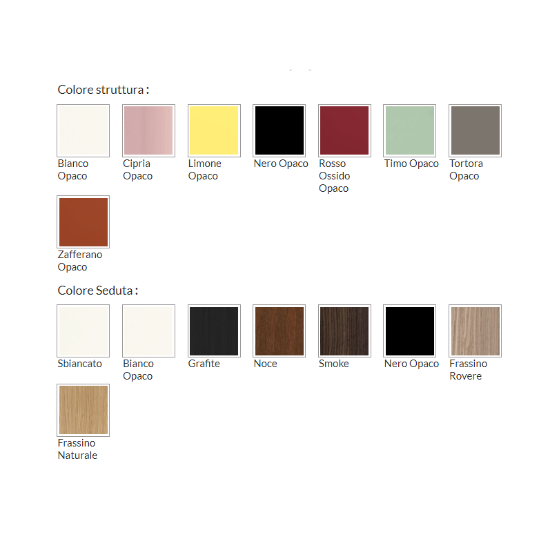 Sedia ACADEMY ART. CB/2142 - Connubia