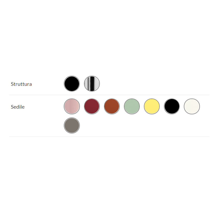 Sedia ACADEMY ART. CB/2143 - Connubia