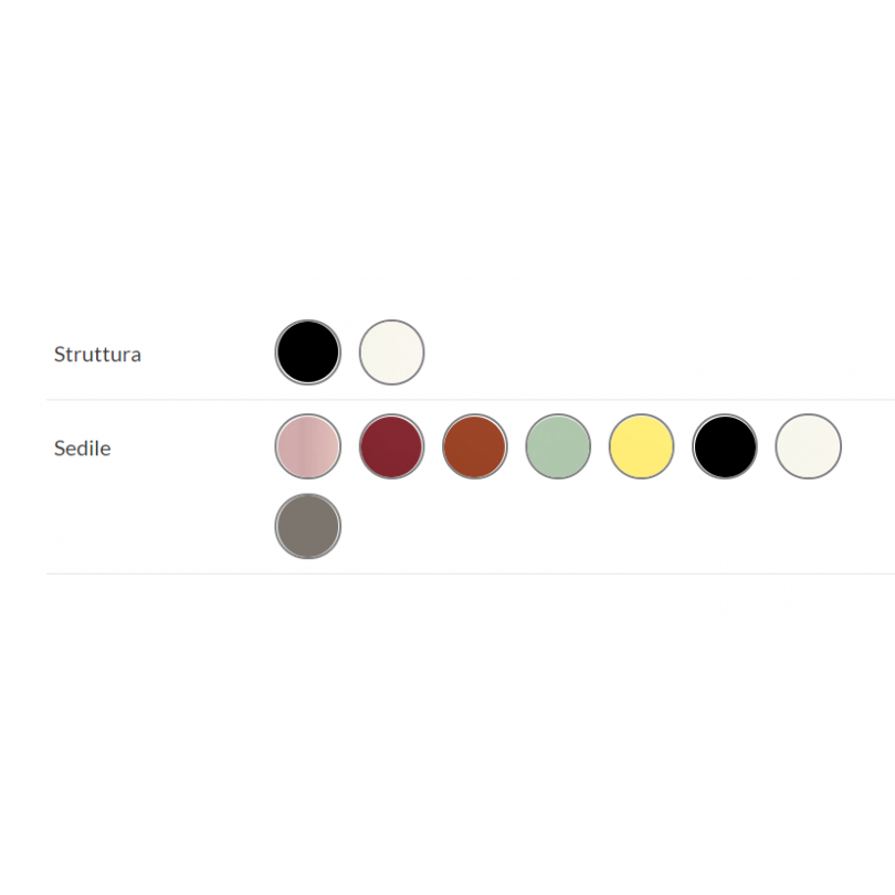 Sedia ACADEMY ART. CB/2146-180 -...