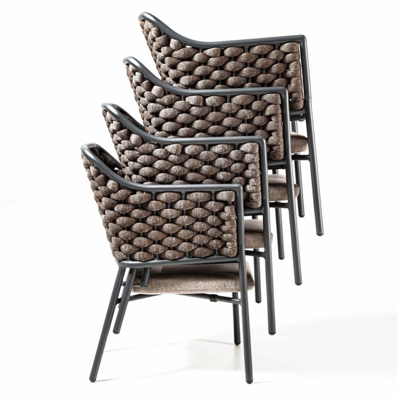 Poltrona NICE BLACK - La Seggiola Poltrona NICE BLACK - La Seggiola