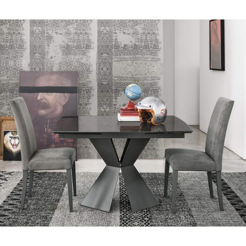 Sedia LUGANO con struttura in legno... Sedia LUGANO con struttura in legno...