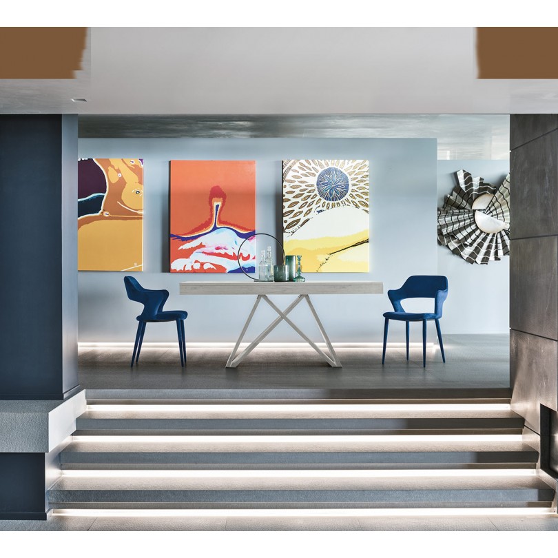 Sedia SEATTLE Interamente rivestita...