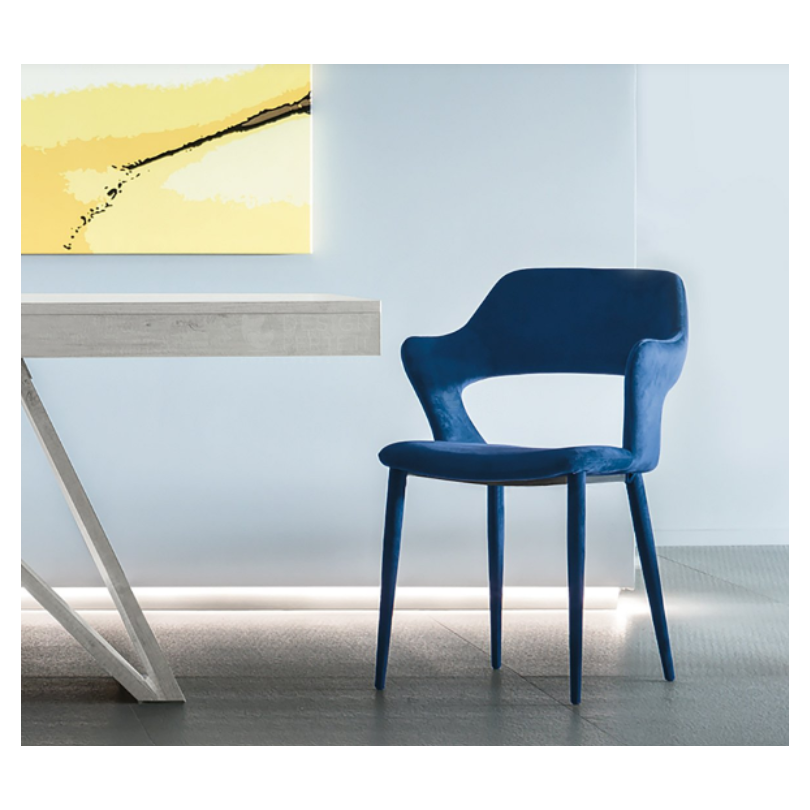 Sedia SEATTLE Interamente rivestita...