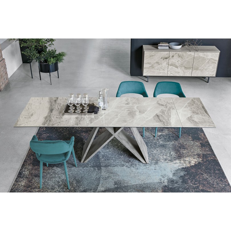 Sedia SEATTLE Interamente rivestita...