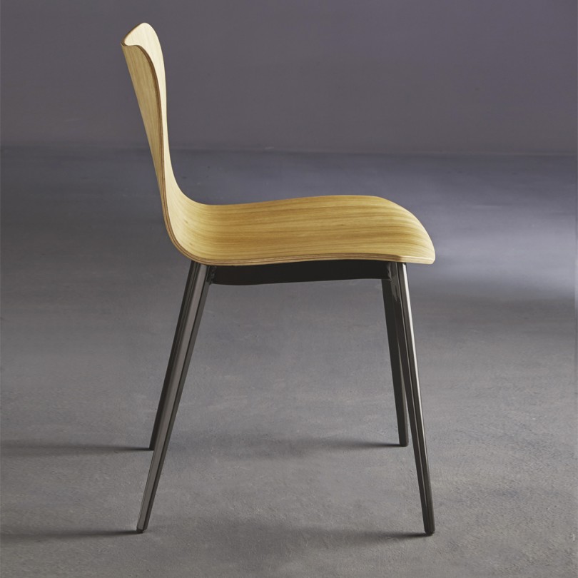 Sedia DANDY.TT seduta in legno di... Sedia DANDY.TT seduta in legno di...