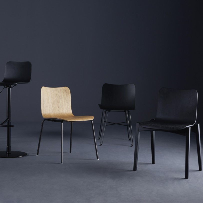 Sedia DANDY.W realizzata in legno di...