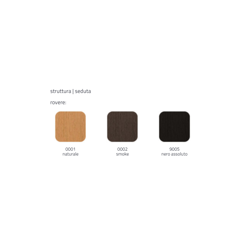 Sedia DANDY.W realizzata in legno di...