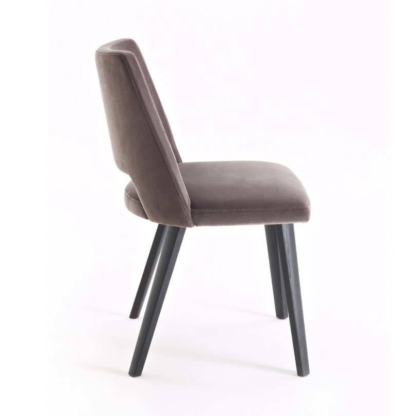 Sedia "GRACE" struttura in legno di...