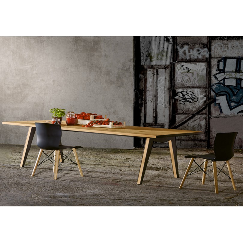 Sedia RAP WOOD struttura in legno di...