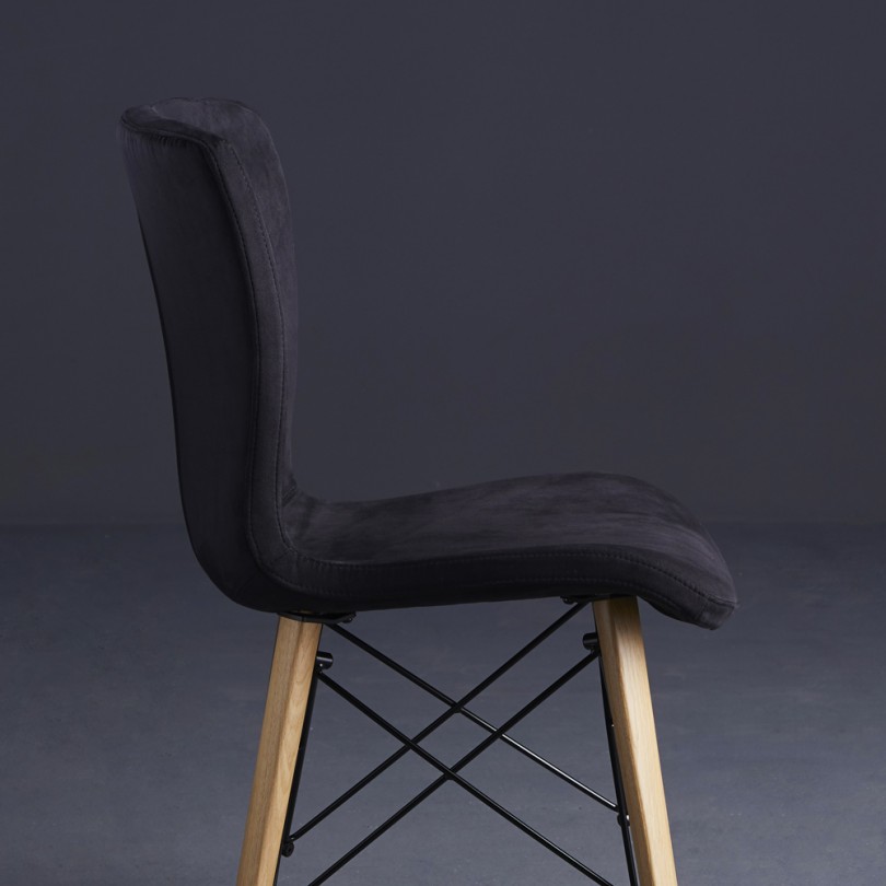 Sedia RAP WOOD struttura in legno di...