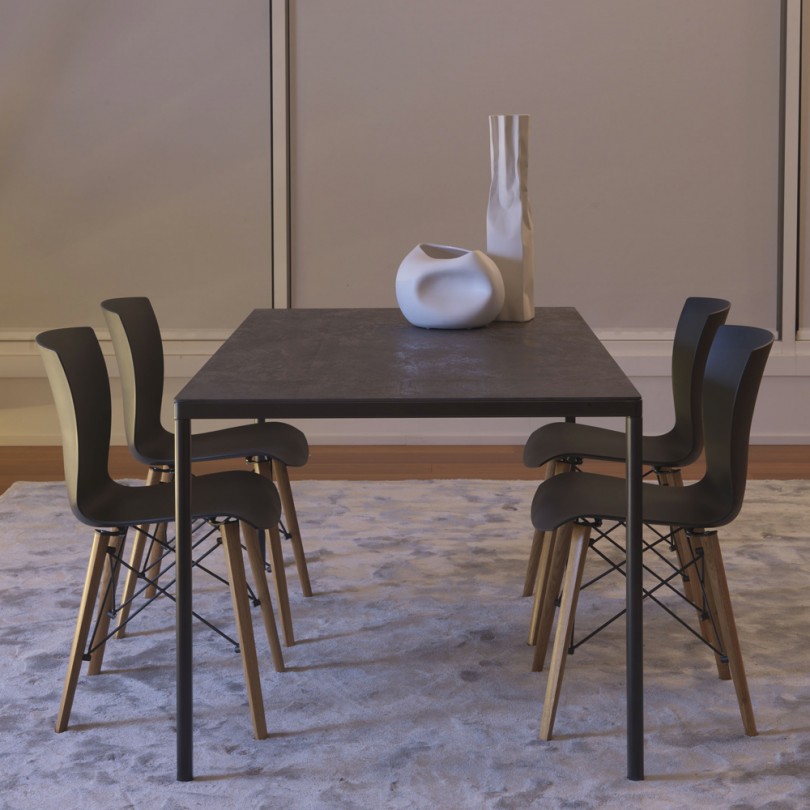 Sedia RAP WOOD struttura in legno di...