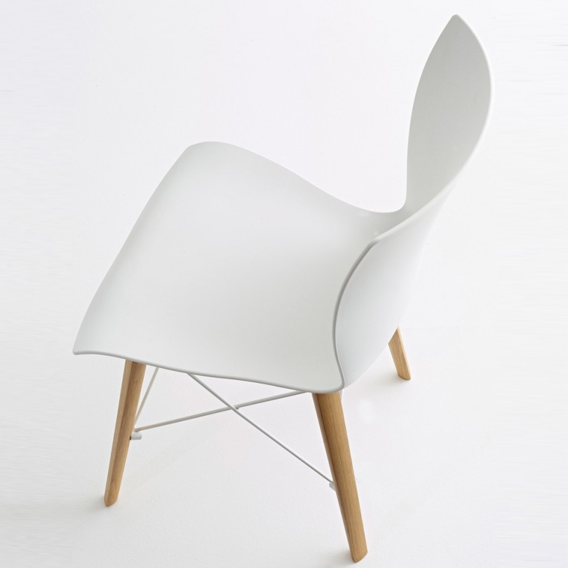 Sedia RAP WOOD struttura in legno di...