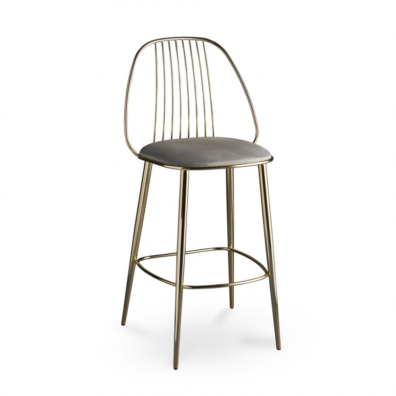 Sgabello WAIYA.SS seduta in ecopelle...