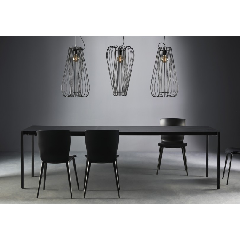 Tavolo allungabile PIET piano lamiera... Tavolo allungabile PIET piano lamiera...