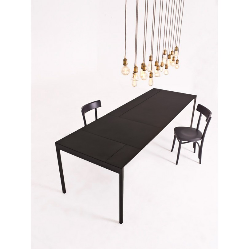 Tavolo allungabile PIET piano lamiera... Tavolo allungabile PIET piano lamiera...