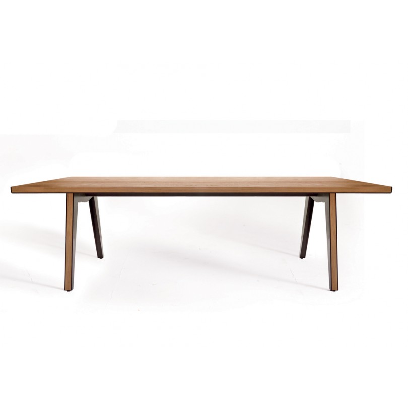 Tavolo SKIN struttura e piano in...