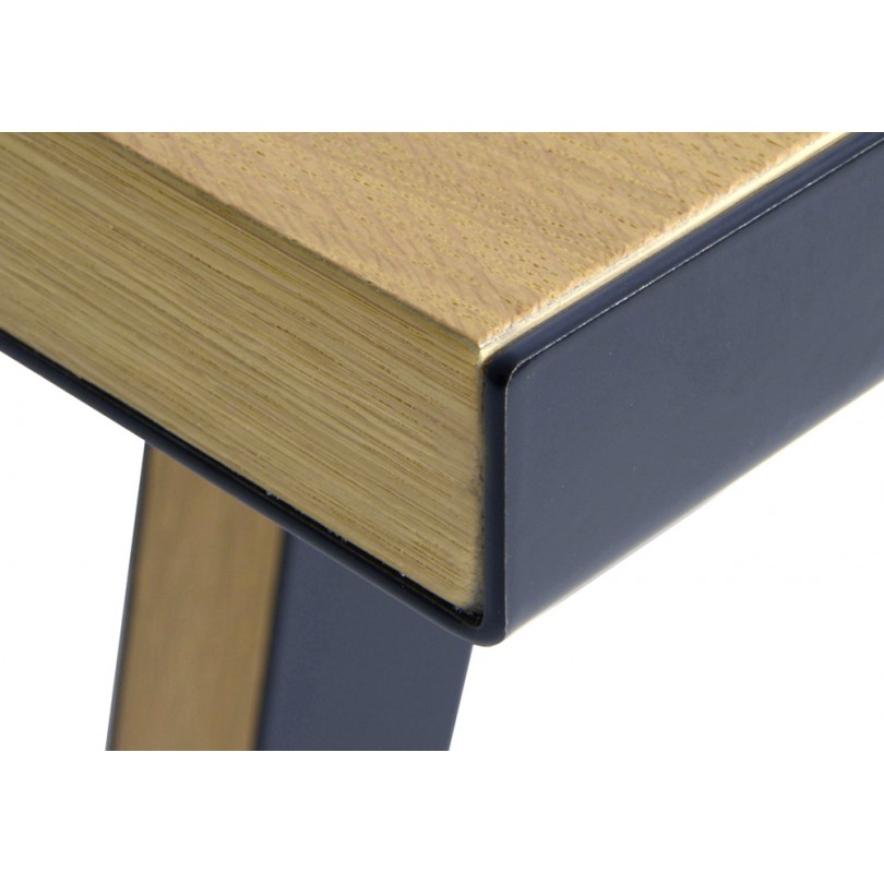 Tavolo SKIN struttura e piano in...