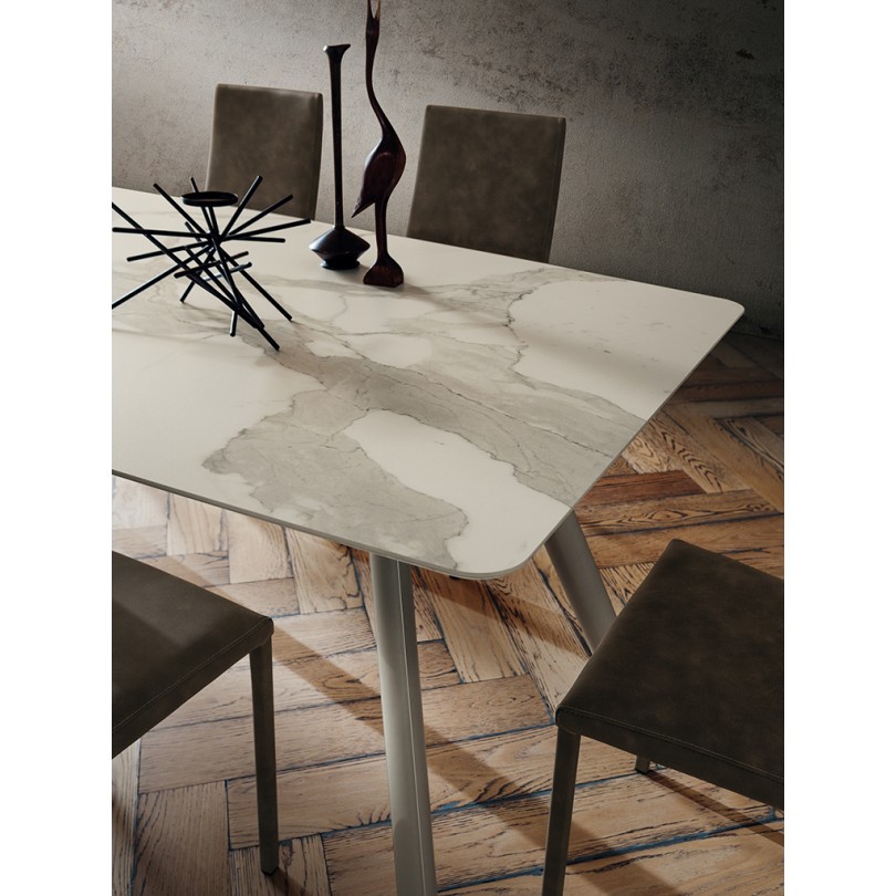 Tavolo fisso NICOLA struttura in...