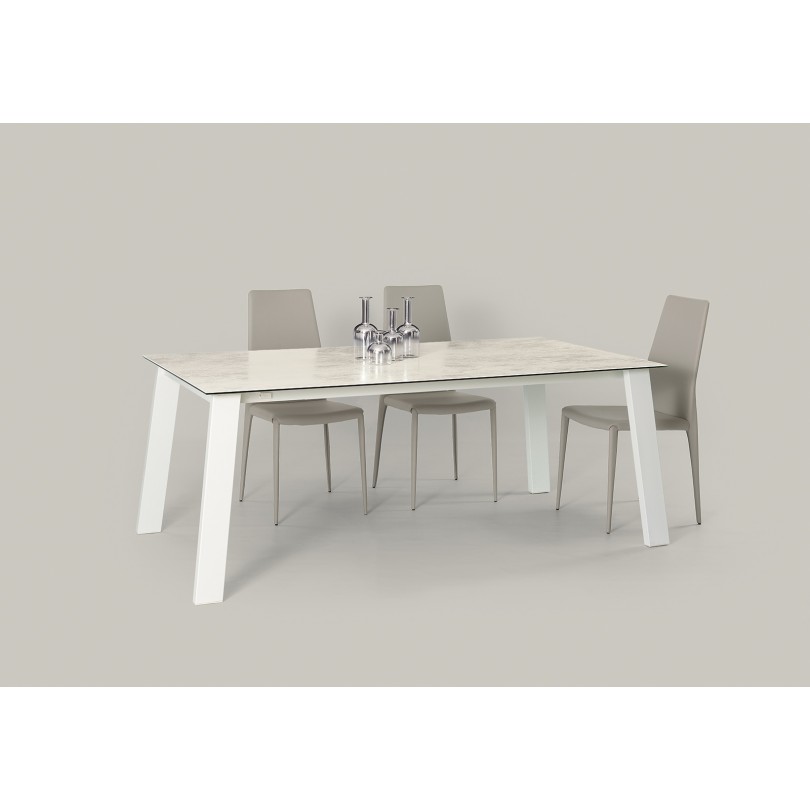 Tavolo allungabile Kalua struttura in... Tavolo allungabile Kalua struttura in...