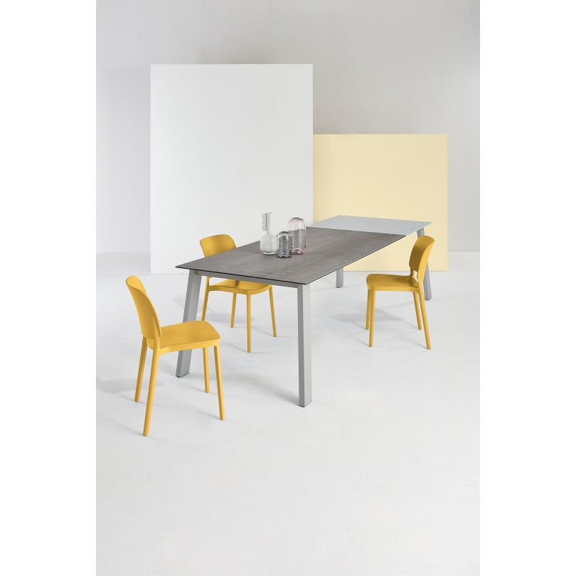 Tavolo allungabile Kalua struttura in... Tavolo allungabile Kalua struttura in...