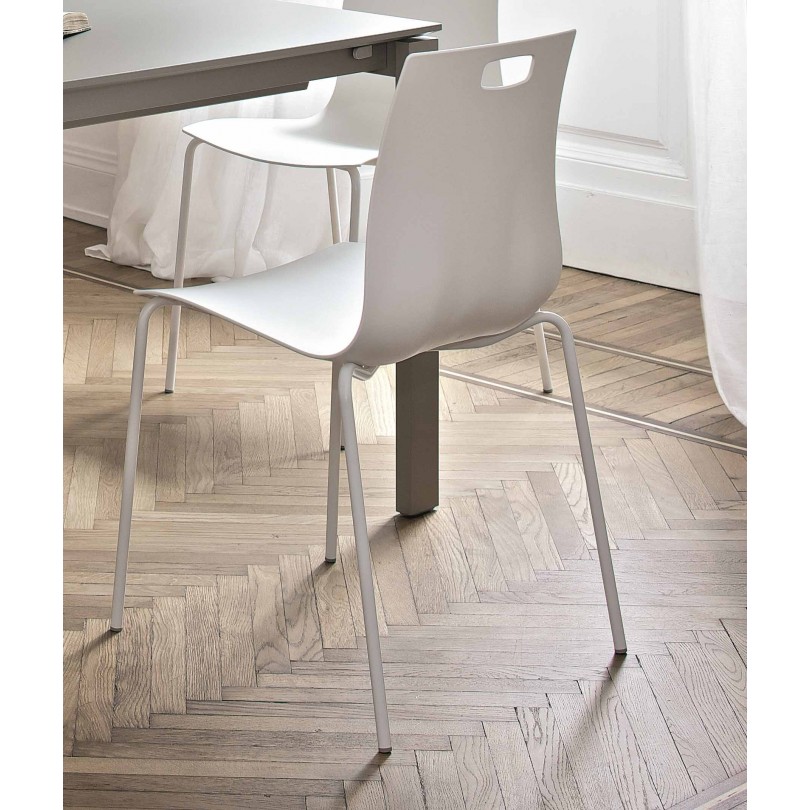 Sedia Olly seduta in polipropilene -...