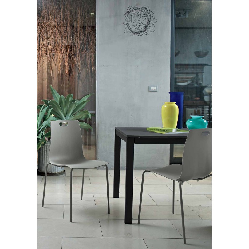 Sedia Olly seduta in polipropilene -...