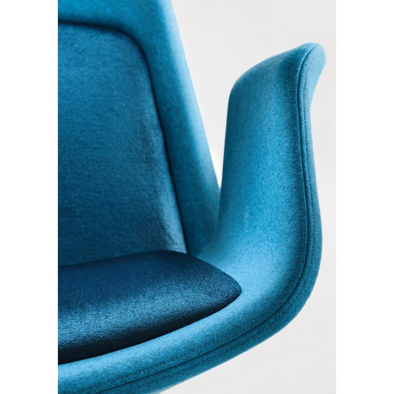 Sedia visitatore NORDIC imbottitura...