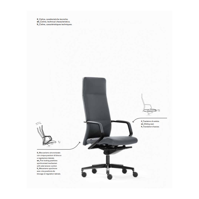 Sedia CELINE Presidenziale tappezzata... Sedia CELINE Presidenziale tappezzata...