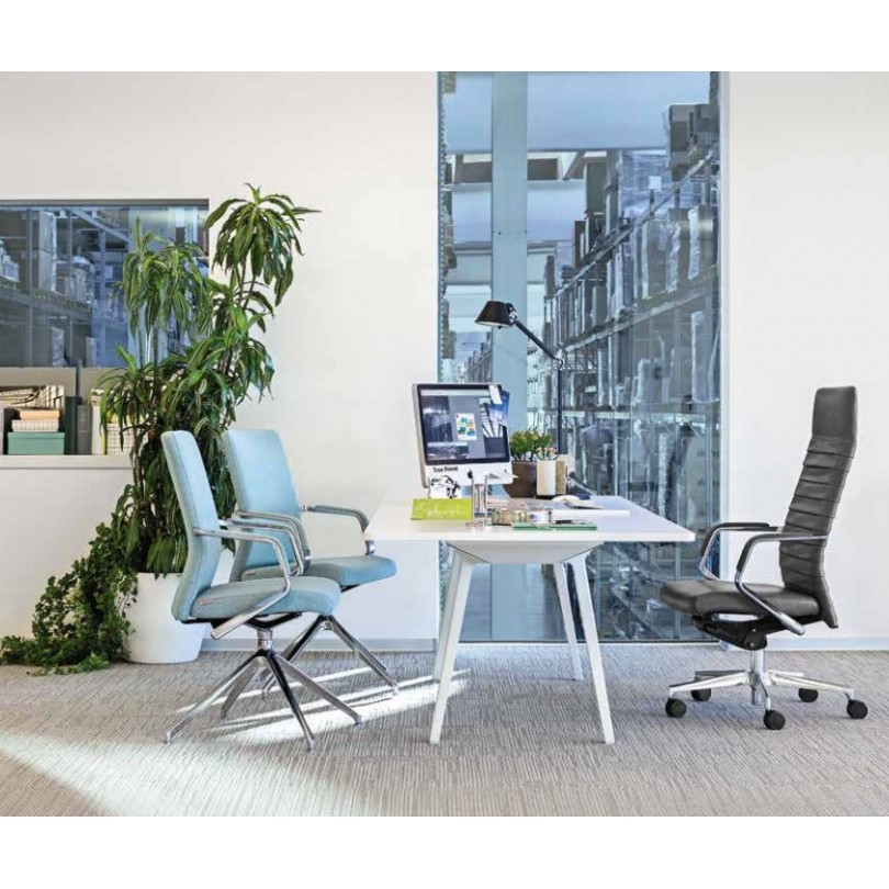 Sedia visitatore CELINE in schiumato...