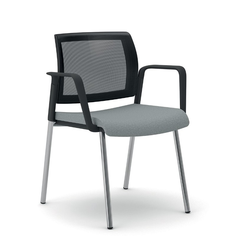 Sedia visitatore LEX in polipropilene...