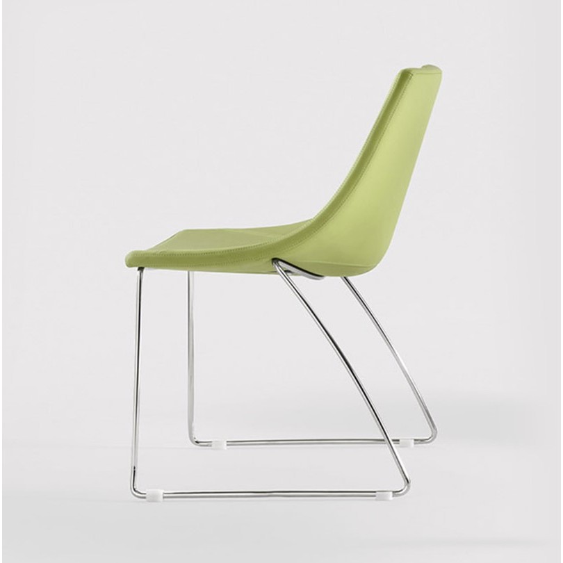 Sedia ELLIPSE a slitta - MILANI