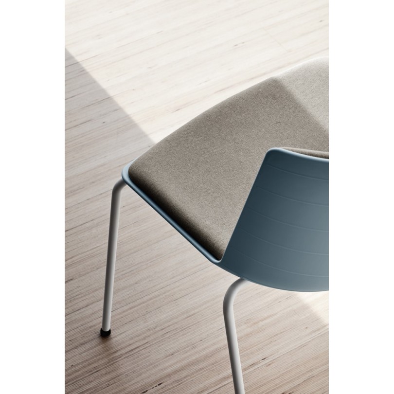 Sedia CLARK seduta tappezzata con... Sedia CLARK seduta tappezzata con...