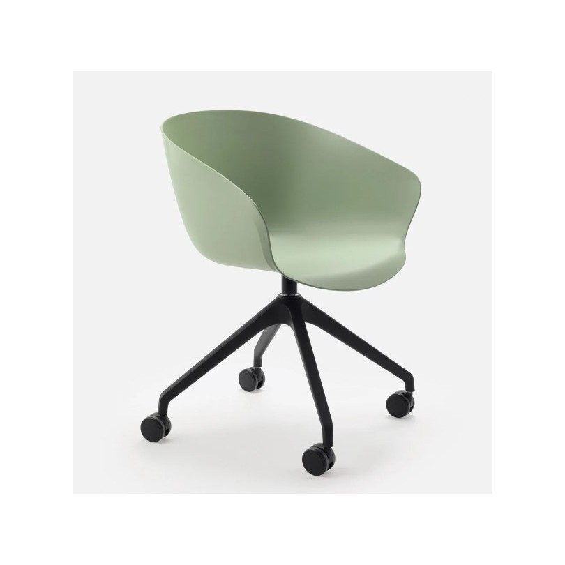 Poltroncina STAY48 base piramidale in...