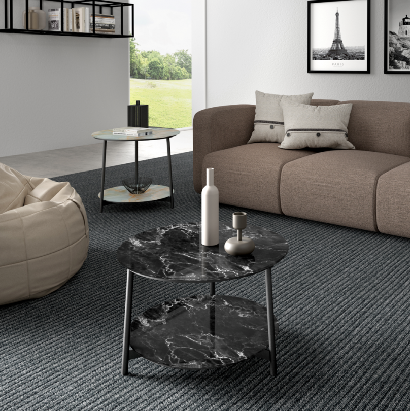 Tavolino Rotondo MILORD DOUBLE - MACONI