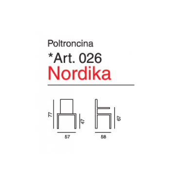 Poltroncina NORDIKA - La... 2