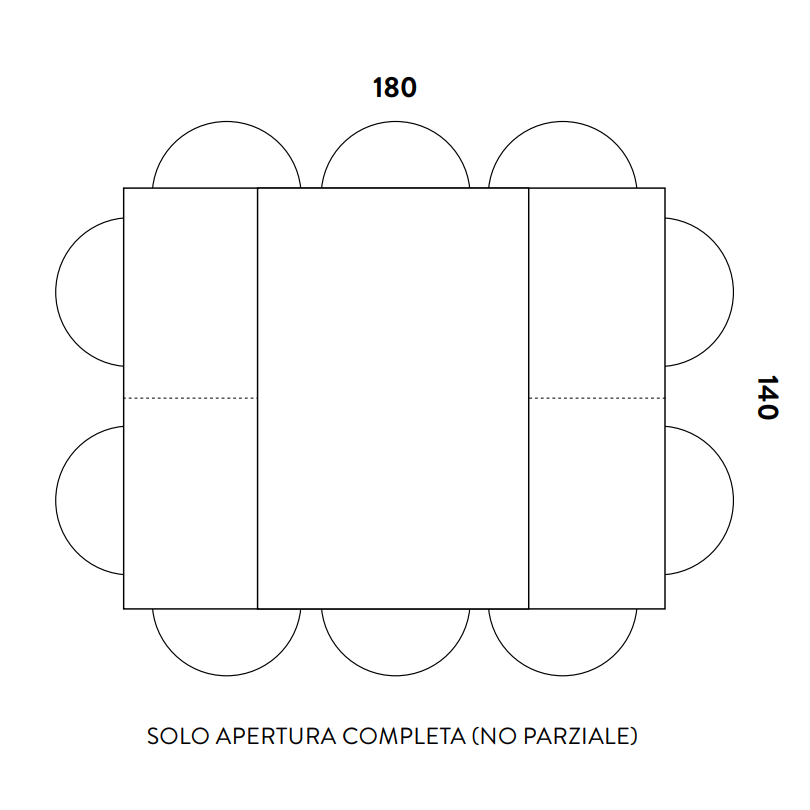 Tavolo allungabile ALADINO - La Seggiola