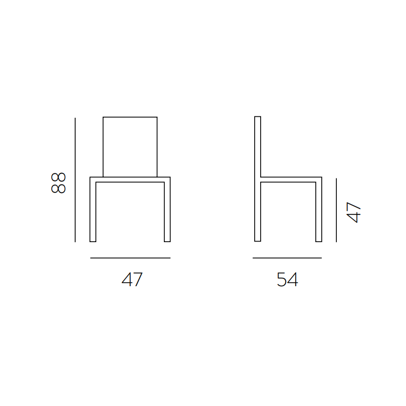 Sedia CROISETTE - La seggiola