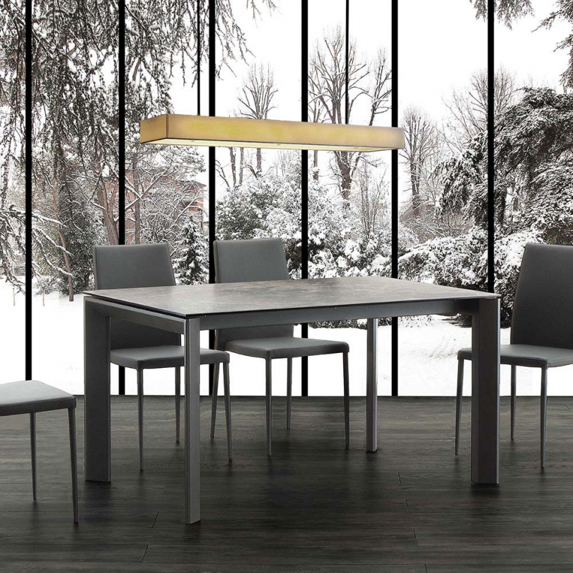 Tavolo allungabile CERAMIQUE - La...