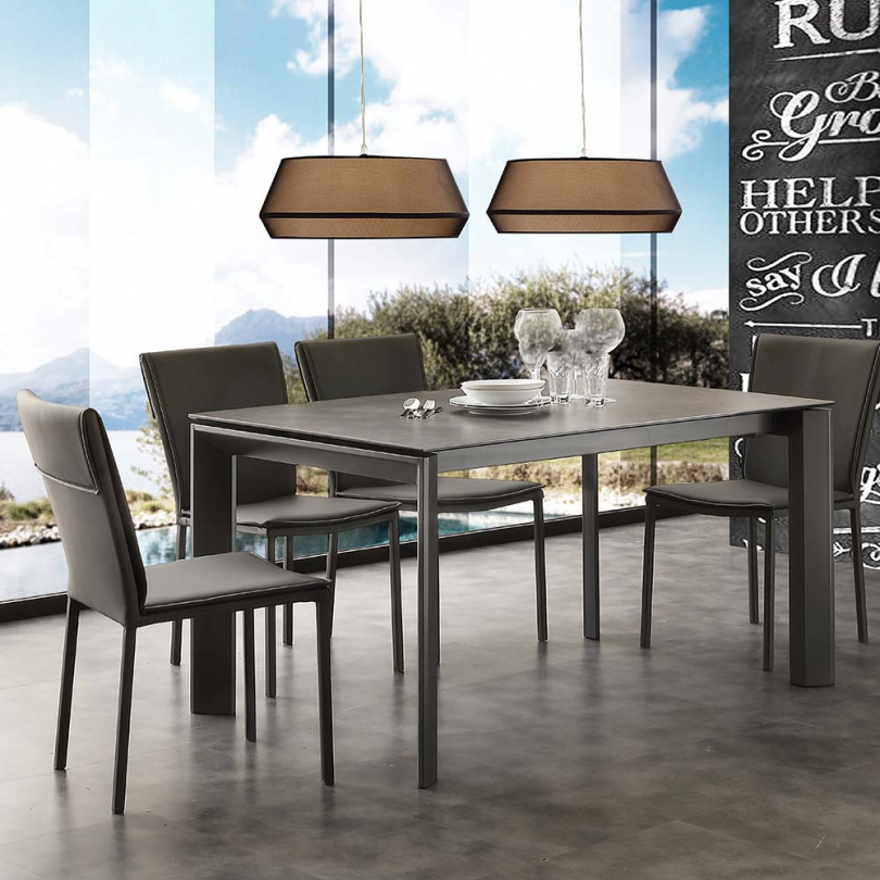 Tavolo allungabile CERAMIQUE - La...