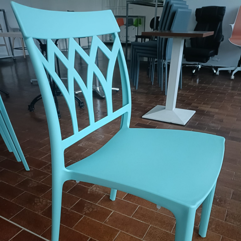 SET 4 PZ SEDIA QUEEN POLIPROPILENE...