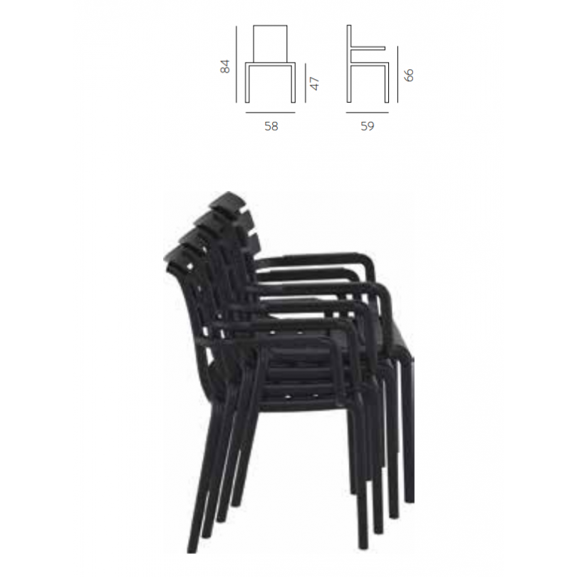 Sedia PARIGI - La Seggiola Sedia PARIGI - La Seggiola