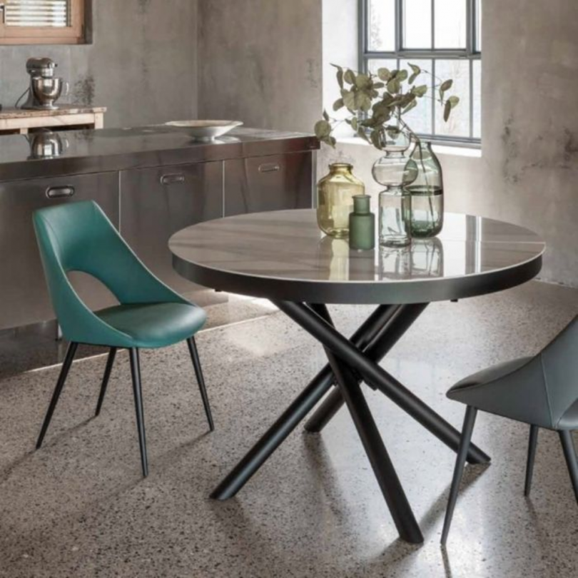 Tavolo rotondo allungabile MARTE - La... Tavolo rotondo allungabile MARTE - La...