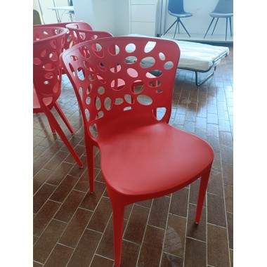 set 4 pz. sedia mod. AMBER...