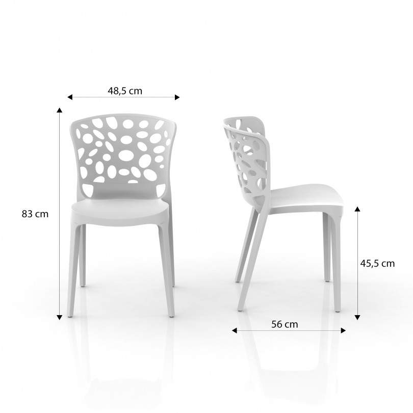 Sedia mod. AMBER in polipropilene...