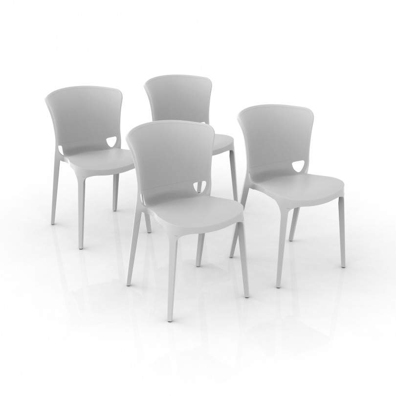 Sedia mod. JUMBO in polipropilene...