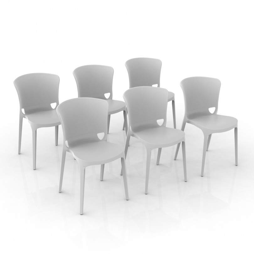 Sedia mod. JUMBO in polipropilene...