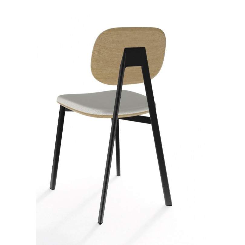 Sedia TATA 1 imbottita con retro... Sedia TATA 1 imbottita con retro...