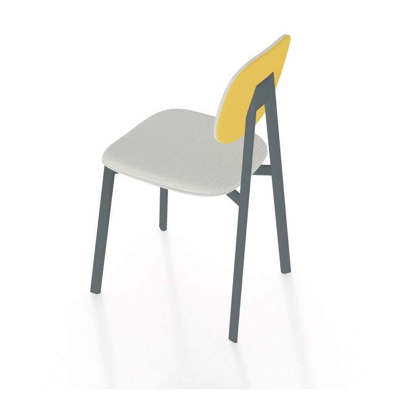 Sedia TATA 1 IMBOTTITA CON RETRO...