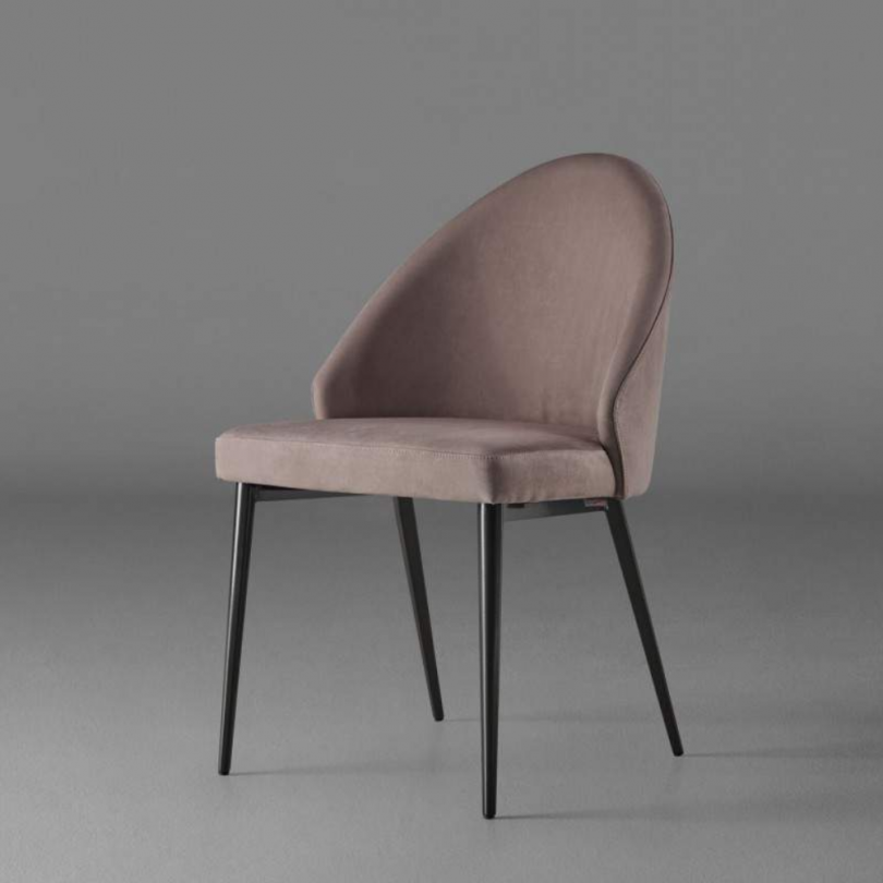 Sedia DIANA.TT rivestimento in pelle...